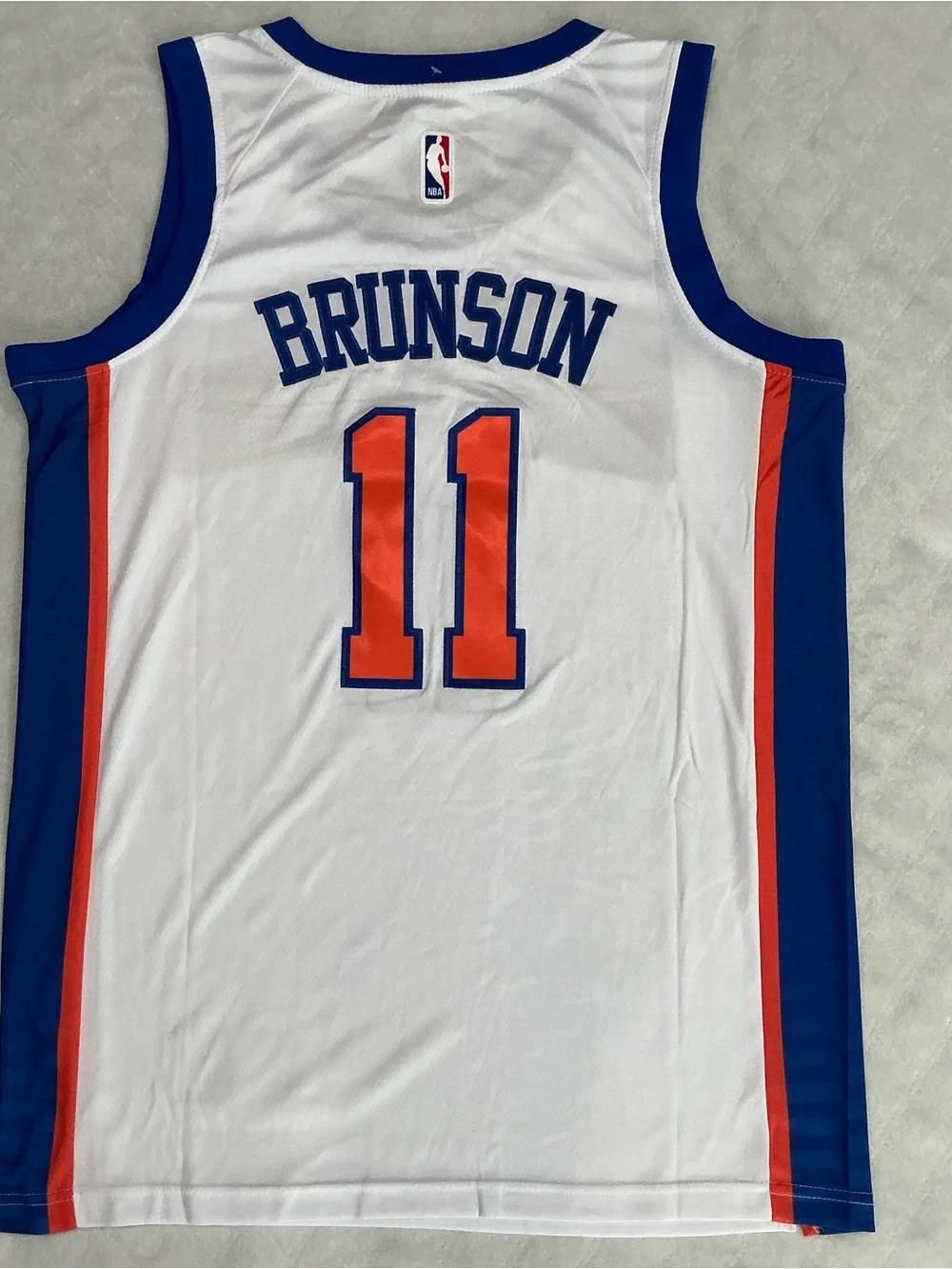 NWT New York Knicks Brunson # 11 Swingman City Edition Nike Jersey Size 50/L